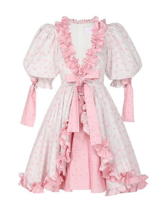 Selkie Dresses & Skirts - Selkie The Parfait Poet Marie Dress Coquette Cottagecore Size Large NWT